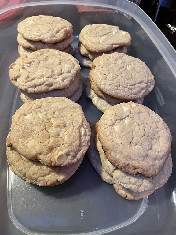 Key Lime White Chocolate Cookies
